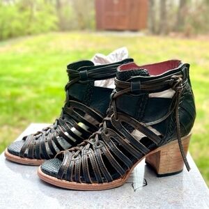 Freebird by Steven Dark Strappy Heels